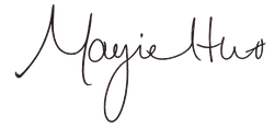 Marjorie Hunt signature